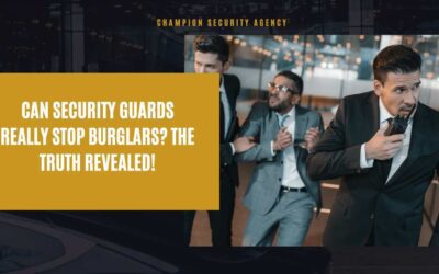 Can Security Guards Really Stop Burglars? The Truth Revealed!