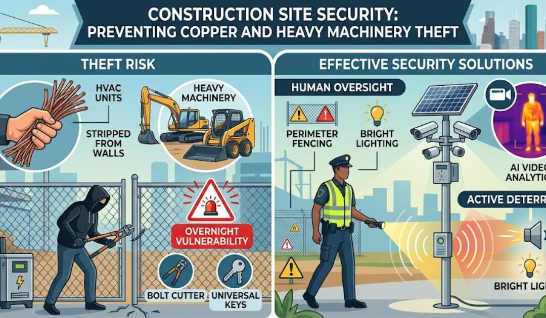 Construction Site Security: Preventing Copper and Heavy Machinery Theft